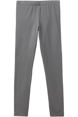 Benetton Mädchen und Mädchen 3mt1cf02g Leggings, grau, 168 cm