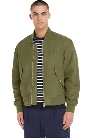 Tommy Hilfiger Herren Bomberjacke Authentic Bomber mit Reißverschluss, , XL