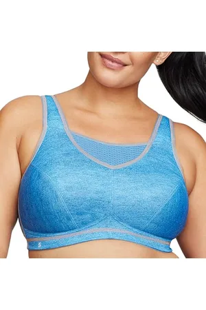 Glamorise Große Größen Plusgröße Bustier Elite Sport-BH mit bestem Halt ohne Bügel Nr. 1067