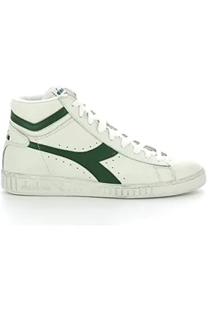 Diadora Unisex Game L High Waxed Hohe Sneaker, Weiß White White White, 45 EU