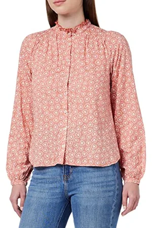 Mustang Damen Style Elisa Viscose Bluse, , 36