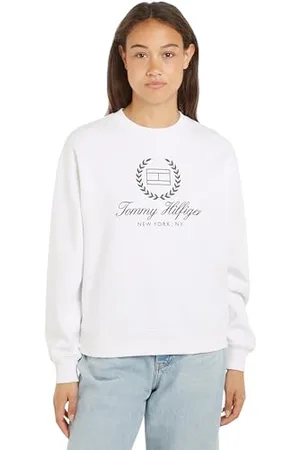 Tommy Hilfiger Damen Sweatshirt ohne Kapuze, , XXXL