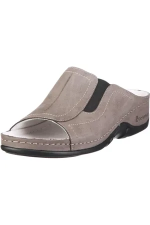 Berkemann Damen Isabella Pantoletten, Grau (Stone 967), 42 EU