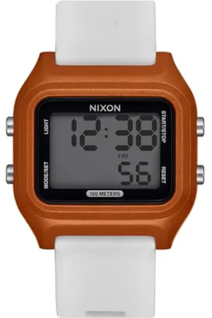 Nixon Unisex Digital Quarz Uhr mit Silikon Armband A1399-5231-00