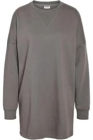 Noisy May Damen NMALDEN L/S Short Sweat Dress JRS NOOS Kleid, , Medium
