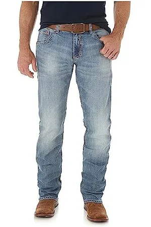 Wrangler Herren Retro schlanke Jeans mit geradem Bein