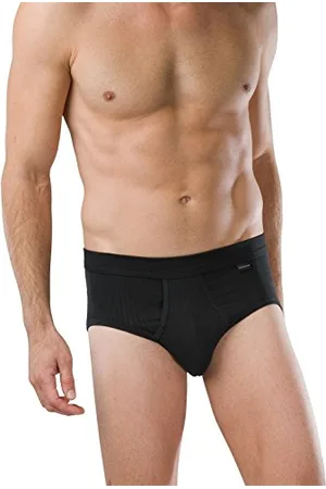 Schiesser Authentic-Slip 2 er Packung 106000, schwarz, 6