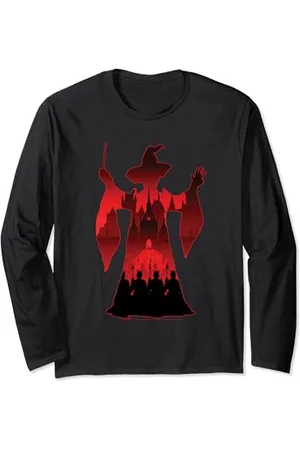 Harry Potter Minerva McGonagall Silhouette Langarmshirt