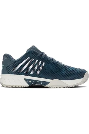 K-Swiss Performance Herren Hypercourt Express 2 HB Tennis Shoe, Indian Teal/Star White/Moonstruck, 43 EU