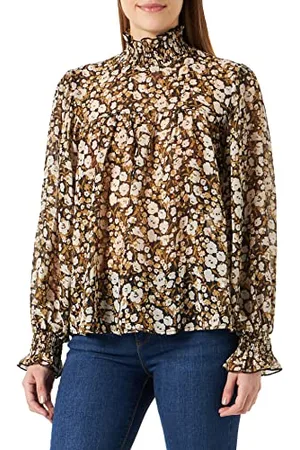 Dreimaster Vintage Damen Bridgeport Blusenshirt, , XS
