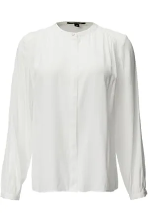 Comma, Satinbluse Langarm