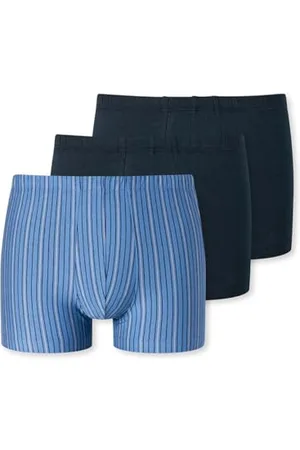 Schiesser Herren 3 Pack Unterwäsche Shorts mit weichem Bund Bio Baumwolle Multipack - 95/5 Organic, , 4/ S