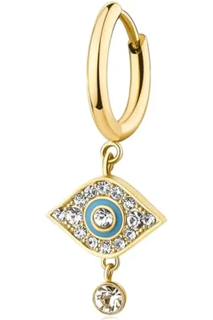 Brosway Ohrring Frau mit Symbol Auge aus Edelstahl | Kollektion CHAKRA - BHKE142
