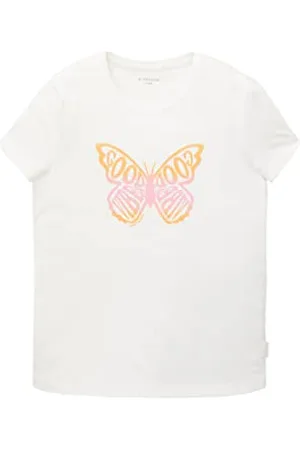 TOM TAILOR Mädchen 1036079 Kinder T-Shirt, , 128