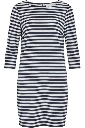 VILA VININNY 3/4 O-Neck Dress - NOOS