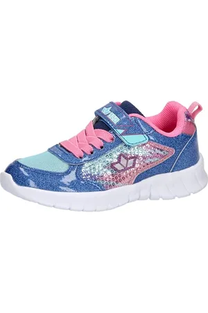 LICO Fenja VS Sneaker, Blau/Türkis/Rosa, 37 EU