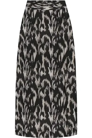 ONLY Damen Onlnova Life Vis Piper Slit Skirt Rock, , 36