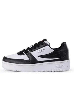 Fila FXVENTUNO Teens Sneaker, Black-White, 36 EU