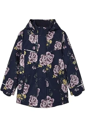 NAME IT Mädchen NKFSNOW10 Jacket Flower FO Jacke, , 146