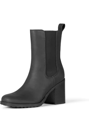 Amazon Damen Chelsea-Stiefel mit Absatz, , 41.5 EU