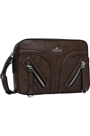 Replay Damen Schultertasche aus Kunstleder, Braun (Bracken 0222), Onesize