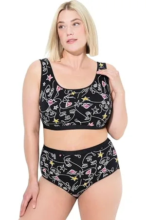 Ulla Popken Damen Bustier, Schlupfform, Ohne Bügel BH, , 46-48 EU