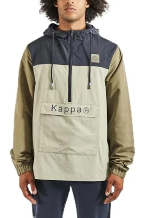 Kappa Herren Iciamo Jacke, Marineblau/Grün/Grau, S