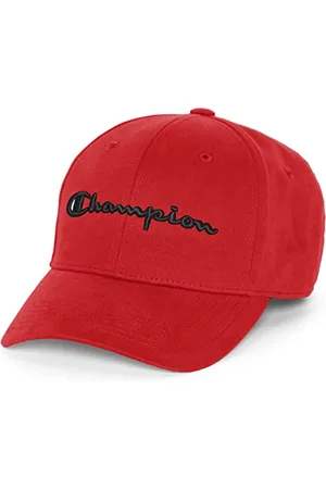 Champion Herren Mütze, klassischer Baumwoll-Twill, Verstellbarer Lederriemen, Kappe Baseballkappe, , Einheitsgröße