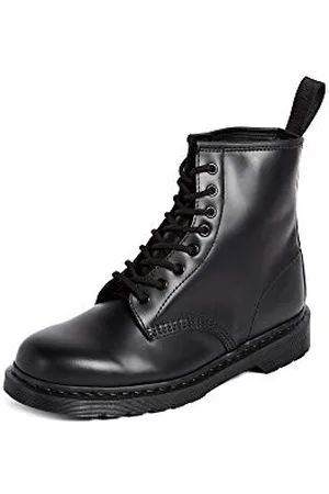 Dr. Martens 1460 MONO Smooth BLACK, Unisex-Erwachsene Combat Boots, (Black), 37 EU (4 Erwachsene UK)