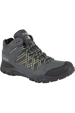 Regatta Herren Edgepoint Waterproof Hiking Boot Trekking-& Wanderhalbschuhe, Braun (Briar/Lime Punch 824), 47 EU