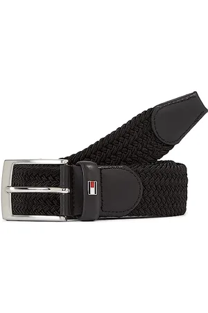 Tommy Hilfiger Herren Gürtel New Adan Belt 3,5 cm Stoffgürtel, , 100 cm