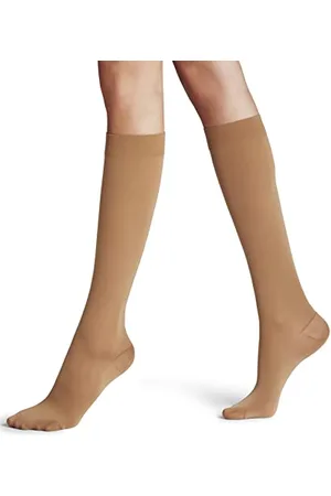 Falke Damen Kniestrümpfe Energize 50 DEN W Kh halb-blickdicht mit Kompression 1 Paar, , 37-38