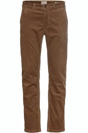 Camel Active Herren Relaxed Fit Cord Chino mit Thermofutter 34 menswear-38/34