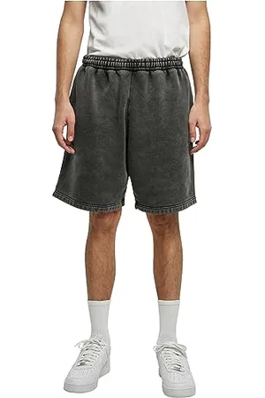 Urban classics Herren Heavy Sand Washed Sweat Shorts, Black, 5XL
