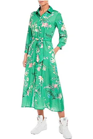 Replay Damen W9561 Kleid, , XL