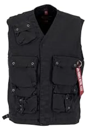 Alpha Industries Military Vest Militärweste für Herren Black