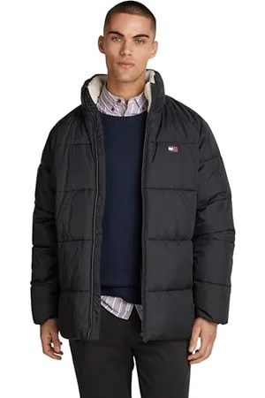 Tommy Hilfiger Herren Pufferjacke Warm, (Black), XS