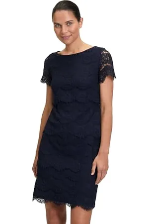 Vera Mont Damen 0018/4851 Kleid, Night Sky, 34