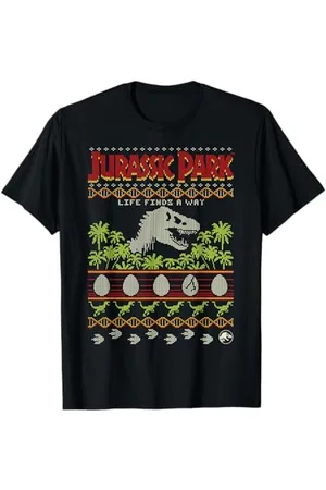 Jurassic Park Life Finds A Way Knitted T-Shirt