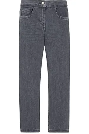 TOM TAILOR Mädchen Kinder Jeans mit Waschung 1032988, Blau, 128
