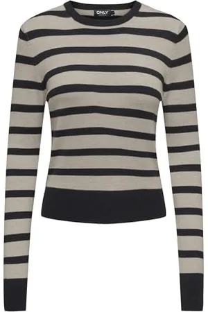 ONLY Onlvenice Life Ls Oneck Pullover Nca KNT