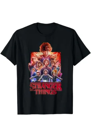 Stranger Things T-Shirt, Unisex, , S, Kurzarm, Graphic Tee, Horror, Fans of , Kinder bis Erwachsene