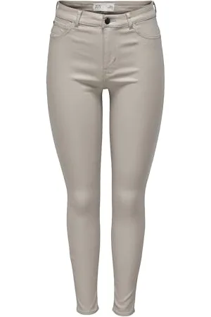 JDY Damen NEWTHUNDER Coated HIGH SKN PNT NOOS Hose, , XS / 32
