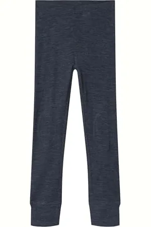 NAME IT Nmmwossa Wool/Silk Rib Legging