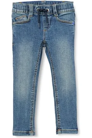 QS by s.Oliver Junior Jungen Jeans Hose, Joggstyle Brad Blue 104/REG