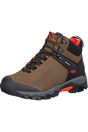 BRUTTING Mount Foraker High Unisex Cross-Laufschuh, braun/orange, 39 EU