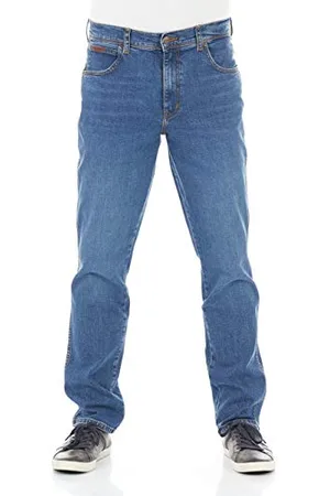 Wrangler Herren Texas Slim Pants, Blue ( E), 32W / 34L