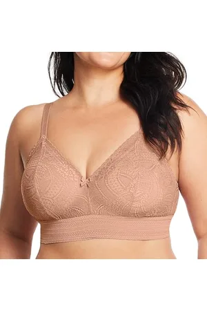 Glamorise Große Größen Plusgröße Bramour Gramercy Spitzen-Bralette de Luxe ohne Bügel Nr. 7012
