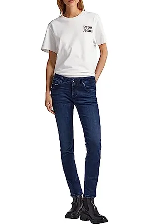 Pepe Jeans Damen New Brooke Jeans, Blau (Denim-xv7), 25W / 32L EU
