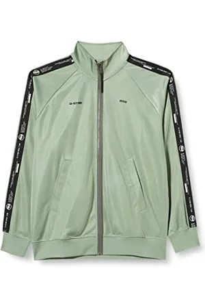 G-Star RAW Herren Logo Tape Track Jacke, , XXL